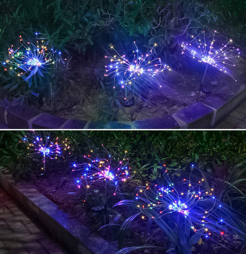 🌟✨ Solar-Feuerwerk:  Magische Weihnachts-LED-Lichter für den Garten! ✨🎄