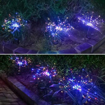 🌟✨ Solar-Feuerwerk:  Magische Weihnachts-LED-Lichter für den Garten! ✨🎄