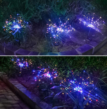 🌟✨ Solar-Feuerwerk:  Magische Weihnachts-LED-Lichter für den Garten! ✨🎄