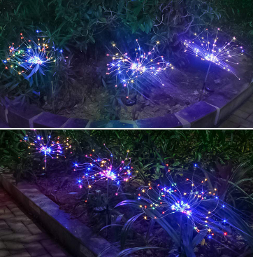 🌟✨ Solar-Feuerwerk:  Magische Weihnachts-LED-Lichter für den Garten! ✨🎄