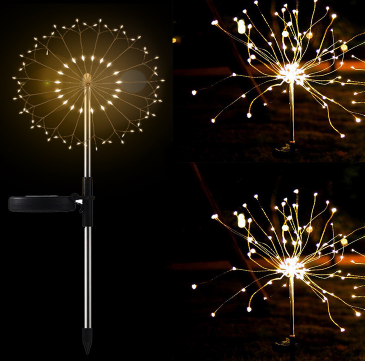 🌟✨ Solar-Feuerwerk:  Magische Weihnachts-LED-Lichter für den Garten! ✨🎄