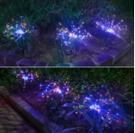 🌟✨ Solar-Feuerwerk:  Magische Weihnachts-LED-Lichter für den Garten! ✨🎄