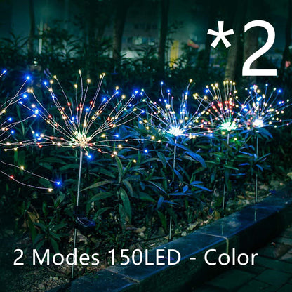 🌟✨ Solar-Feuerwerk:  Magische Weihnachts-LED-Lichter für den Garten! ✨🎄