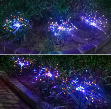 🌟✨ Solar-Feuerwerk:  Magische Weihnachts-LED-Lichter für den Garten! ✨🎄